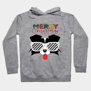 christmas cute cool dog Hoodie